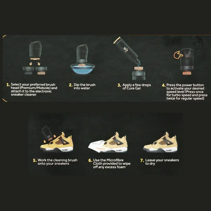 Crep Protect Power丨終極電動洗鞋機套裝