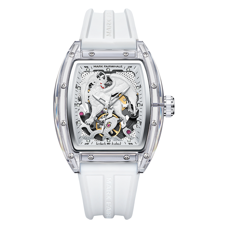 【Mark fairwhale 馬克菲爾】FW-6900 山海經·白澤系列 慧眼識珠白澤錶 機械錶