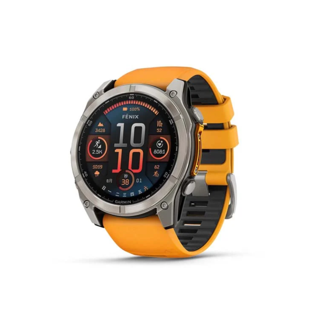▲GARMIN fēnix 8 AMOLED版 – 51mm (保固一年)
