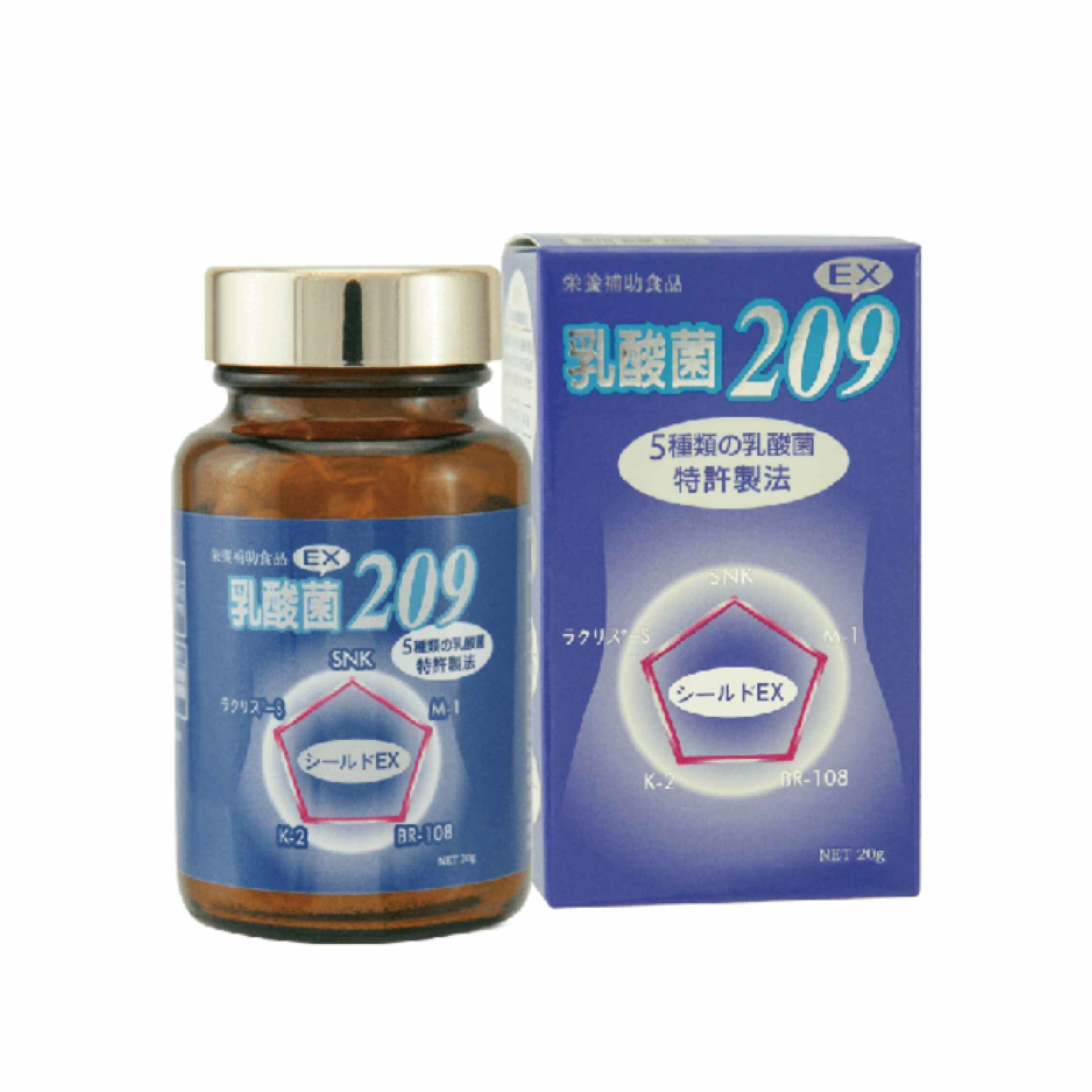 華信 乳酸菌209EX 60粒/罐