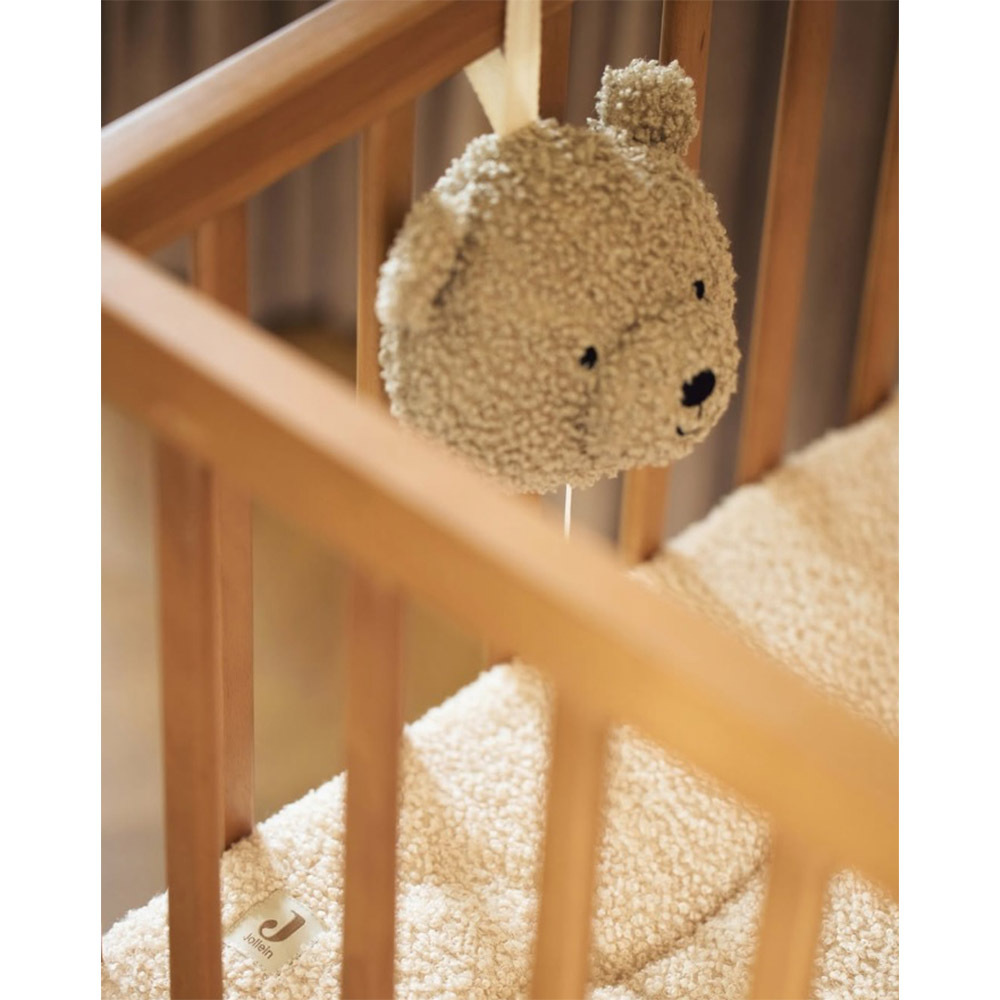 荷蘭Jollein 泰迪熊音樂鈴-Naturel