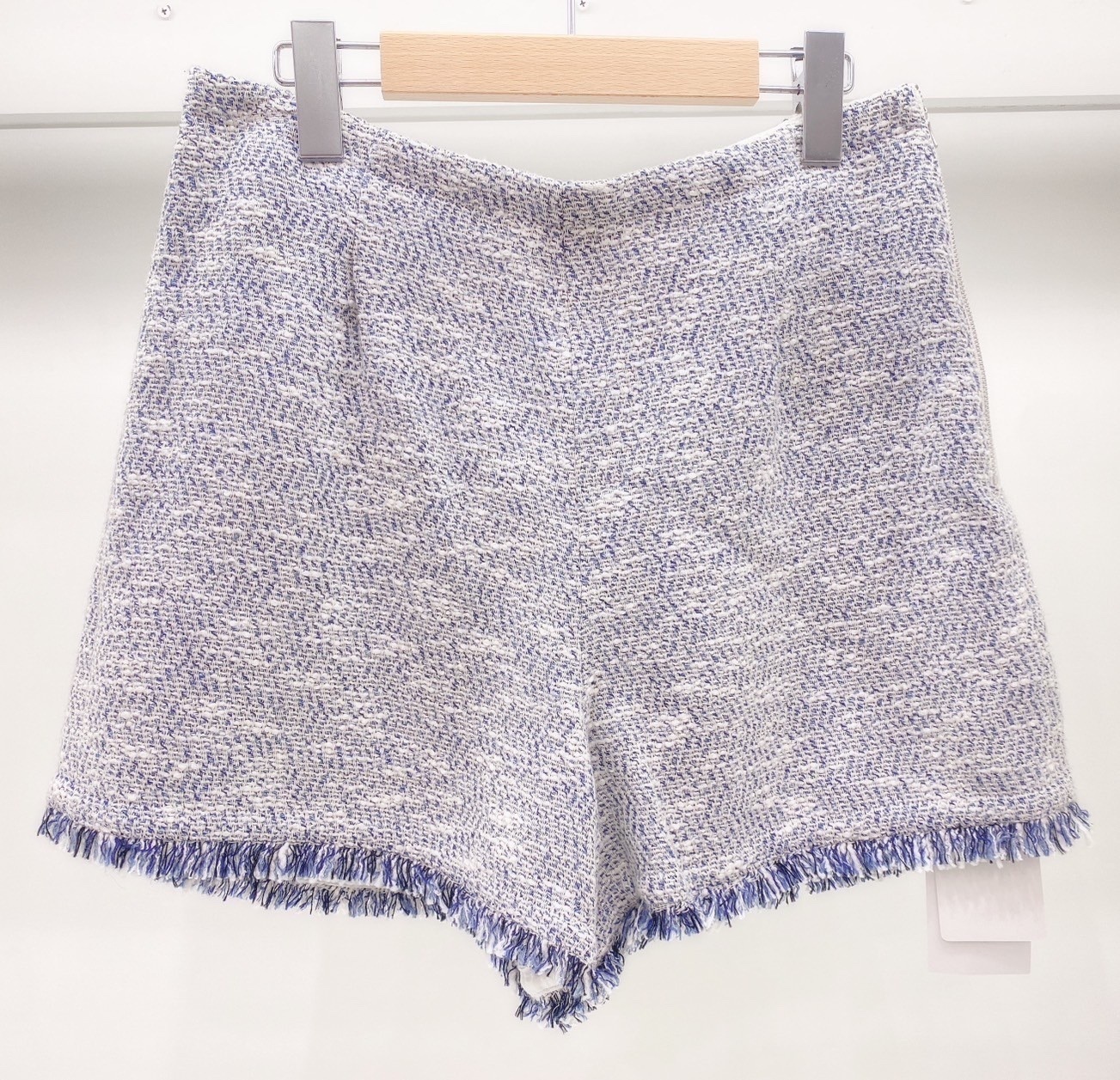軟呢流蘇短褲