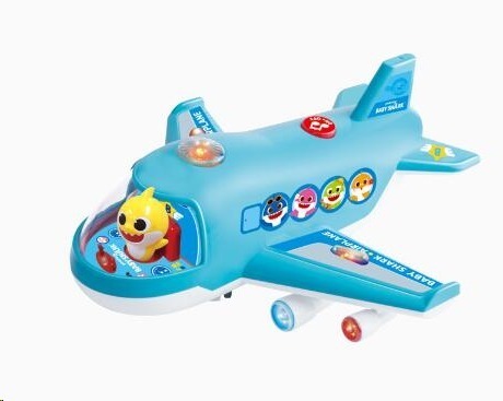 韓國直送🇰🇷 - Baby Shark 飛機感應玩具(藍色)