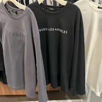 [S] GUESS LOGO PRINT SWEATSHIRT 3 PIECE SET,DARK GREY, KO3K04J3-DGY (SGU672)