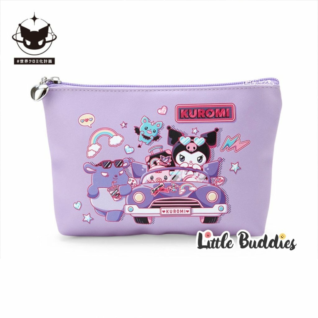 日版Kuromi 世界化計畫系列 PU化妝袋