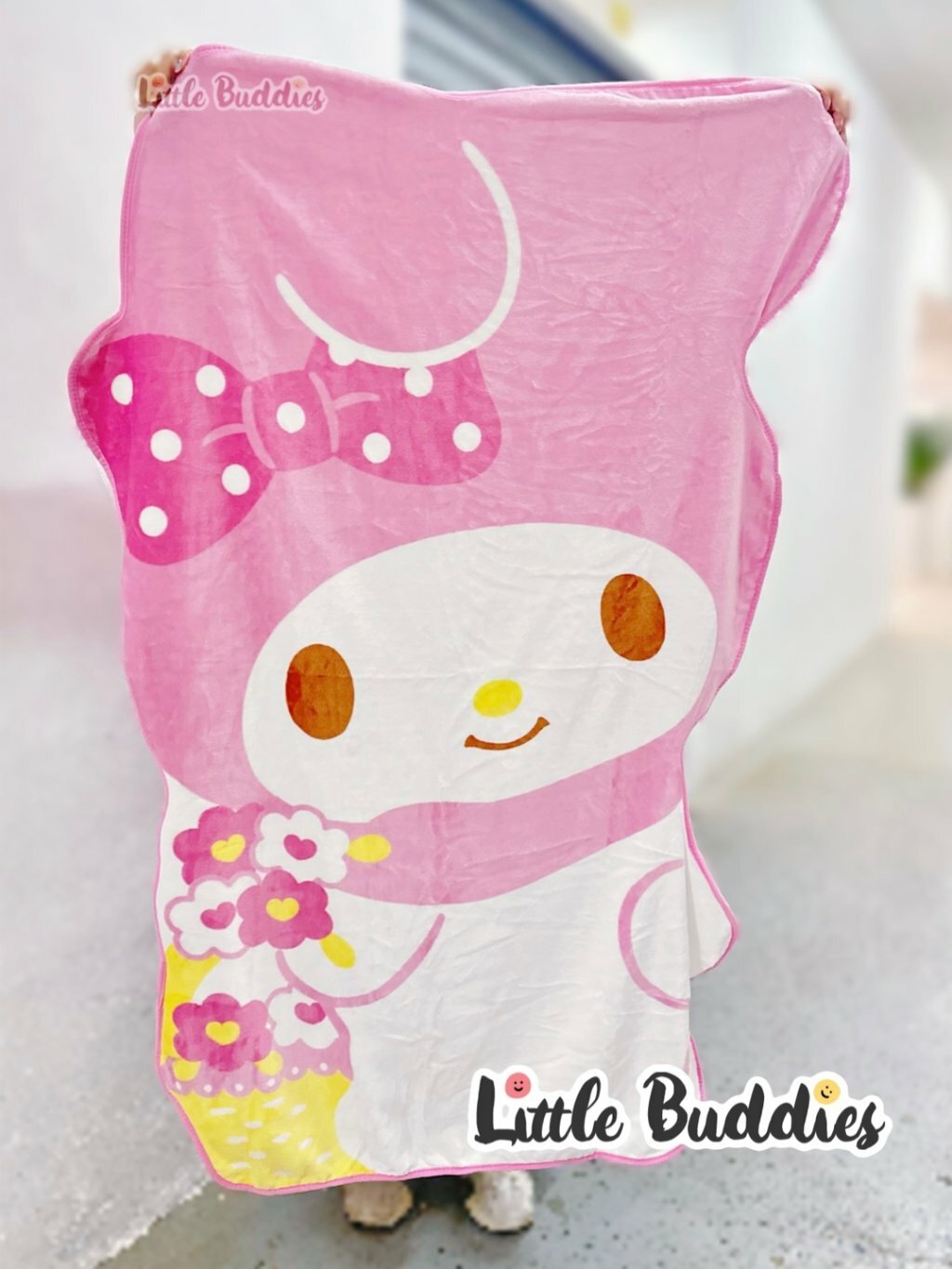 日版Sanrio 溫暖家居系列 大毛毯