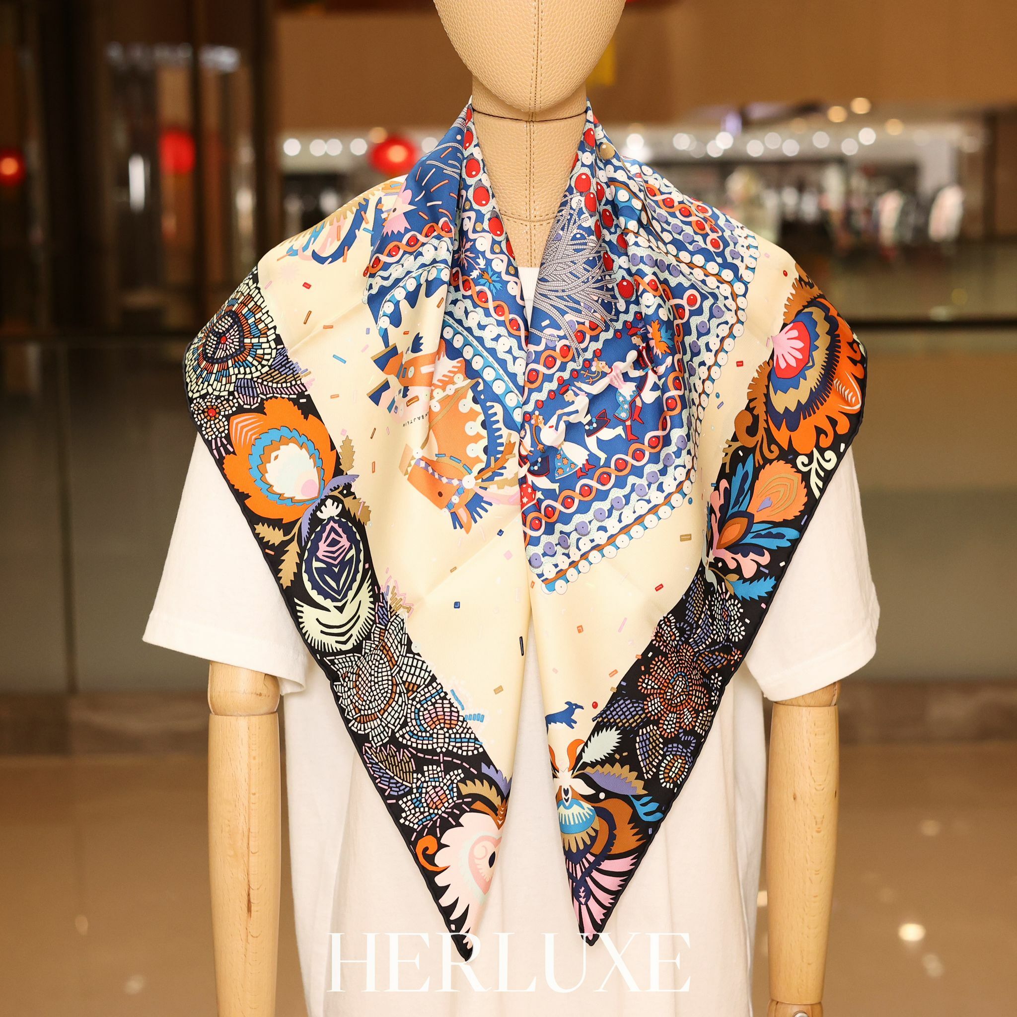 Costume de fete scarf 100% soie 90x90cm