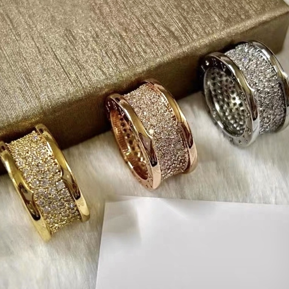 18k”personalized高奢滿鑽大蠻腰定製鑽戒