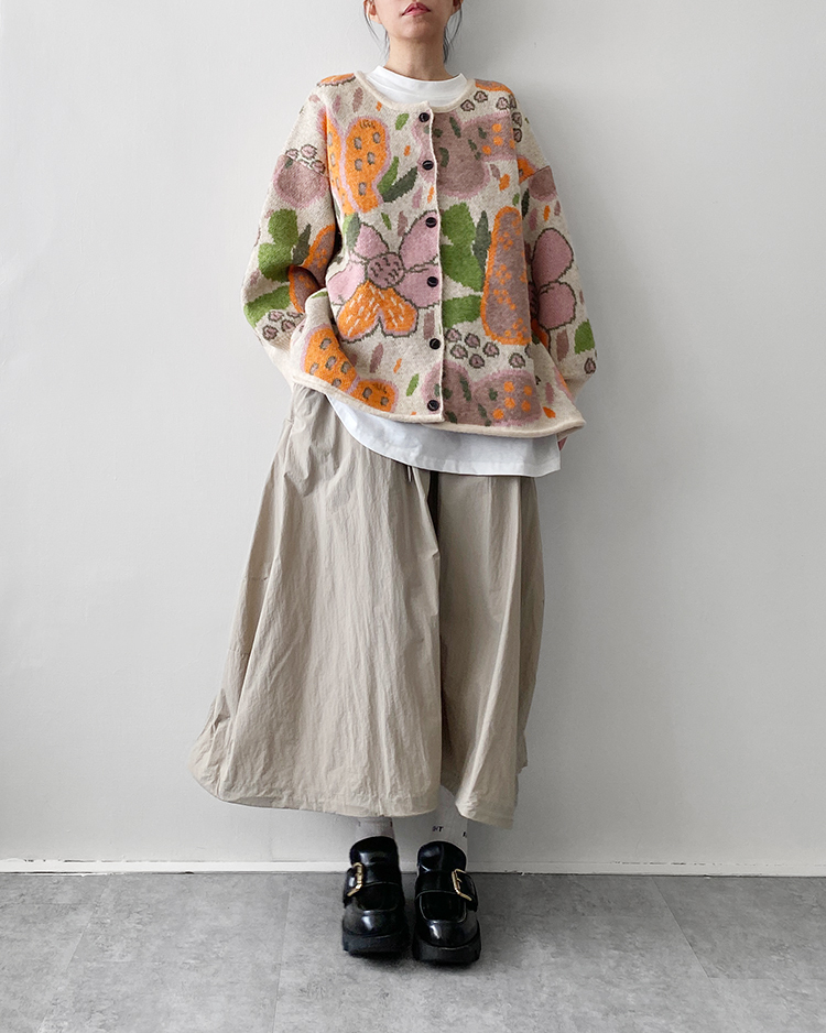 MFO-2659 亮橘羊毛外套