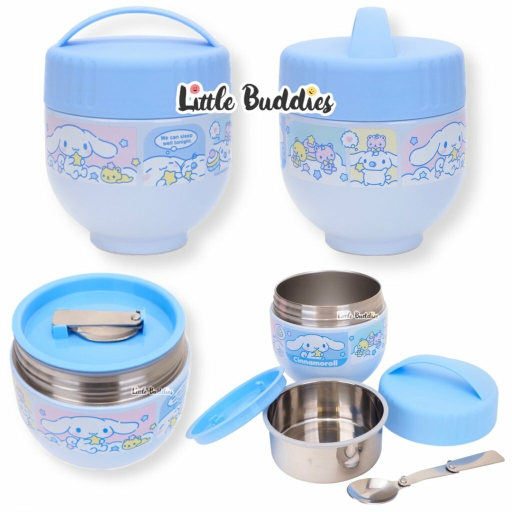 港版Sanrio 不銹鋼真空保溫壺連湯匙 (680ml)