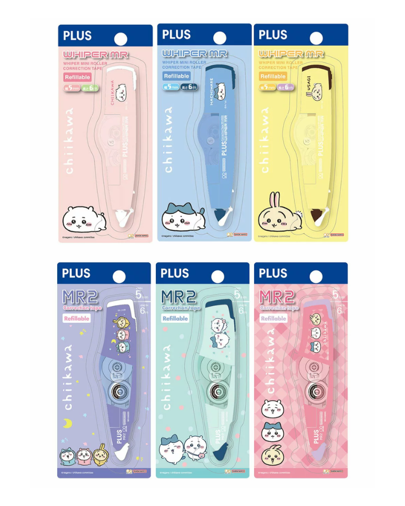 PLUS x Chiikawa MR2/MR 限定版塗改帶 5mmx6M