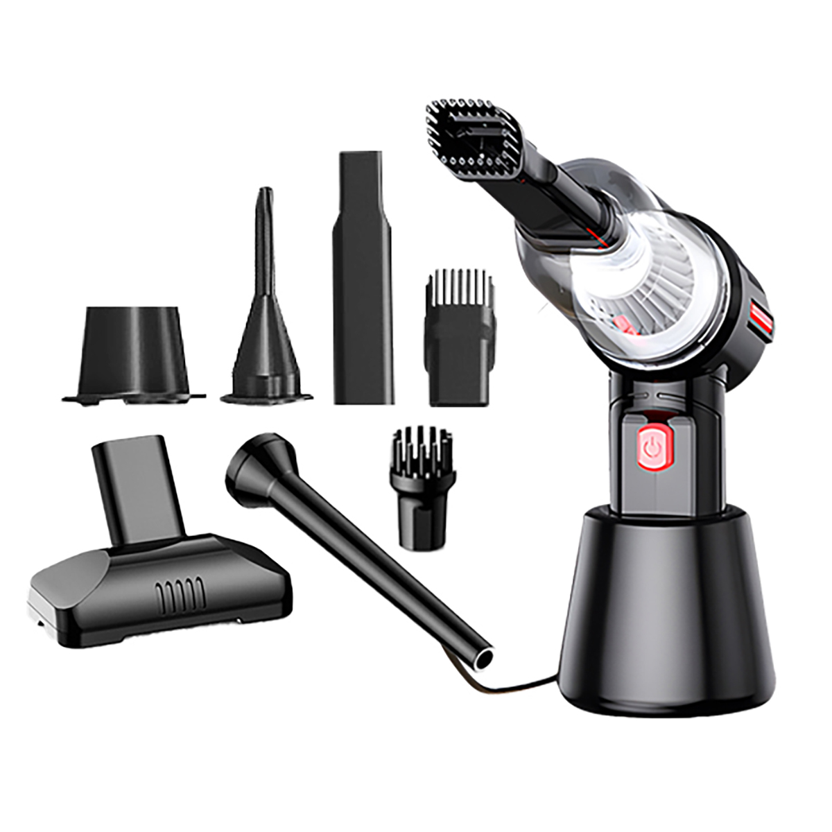 XPower VC8+ 4合1迷你充電吸塵機+電泵+抽真空