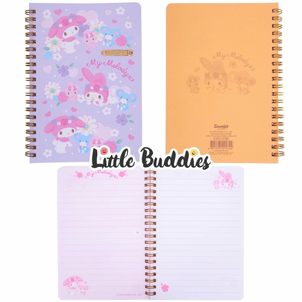 港版Sanrio 線圈簿連筆插