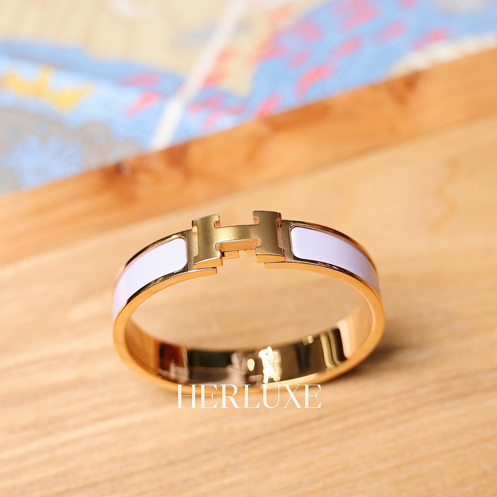 Clic H bracelet pm purple cd