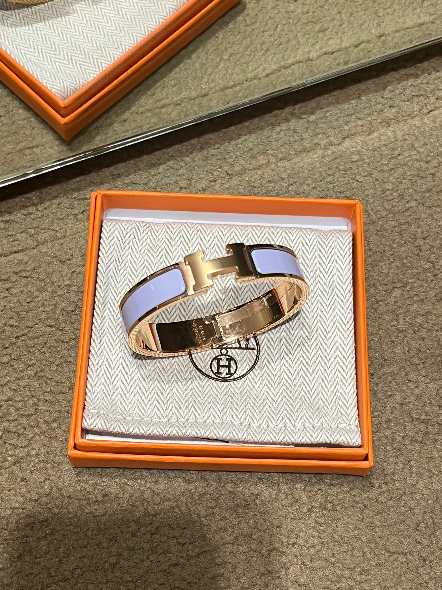 Clic H bracelet pm purple cd