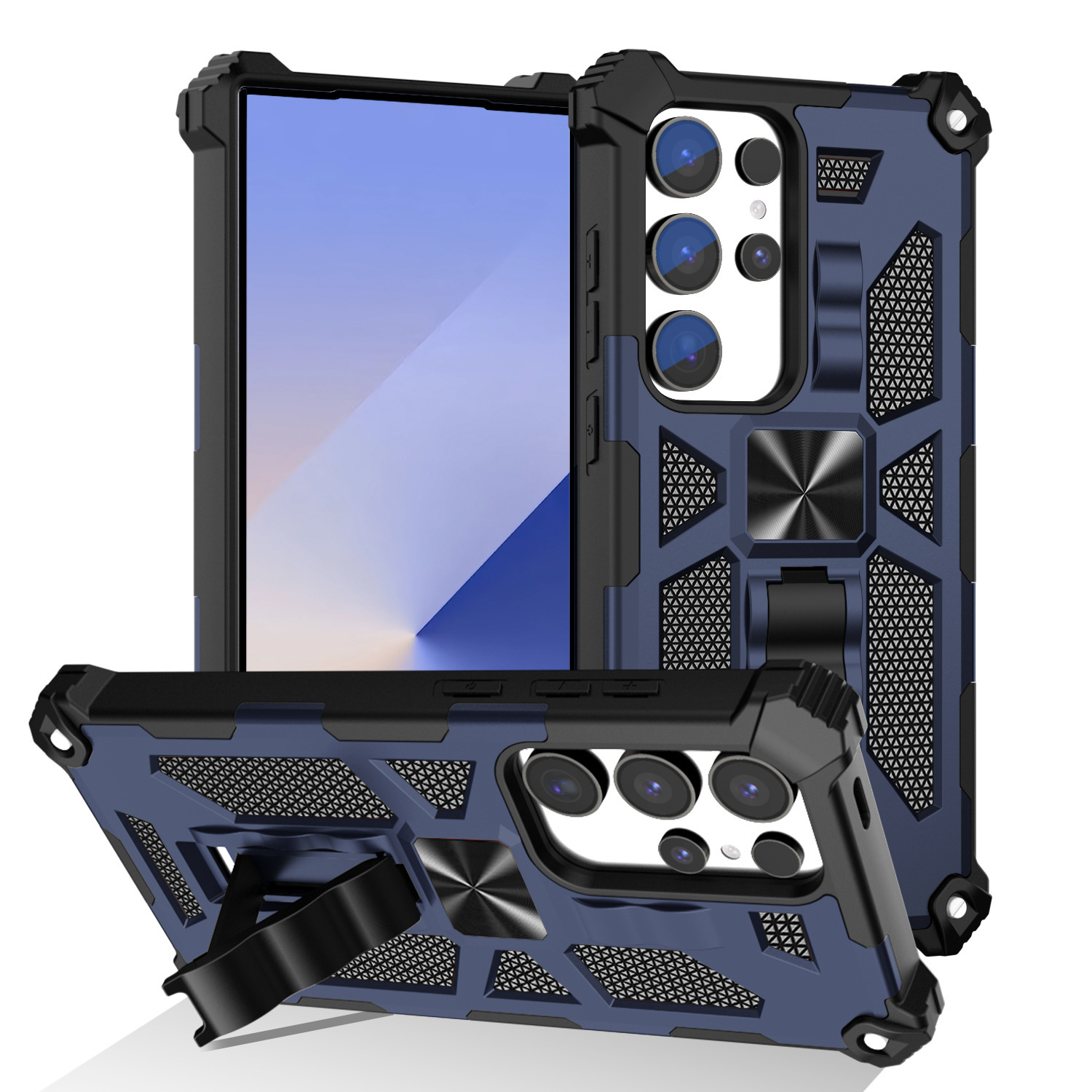 XPRO - Kick Stand Shield - Samsung S25 Ultra Case 高度防撞隱藏支架磁吸手機保護殼
