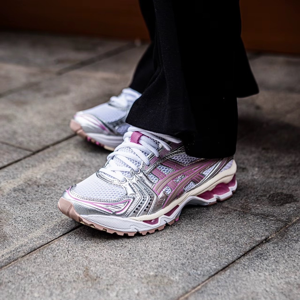 Asics Gel-Kayano 14 Unlimited Pack  "Pink/Sliver" 白銀粉 y2k 千禧風 慢跑鞋 復古休閒鞋 1203A667-100