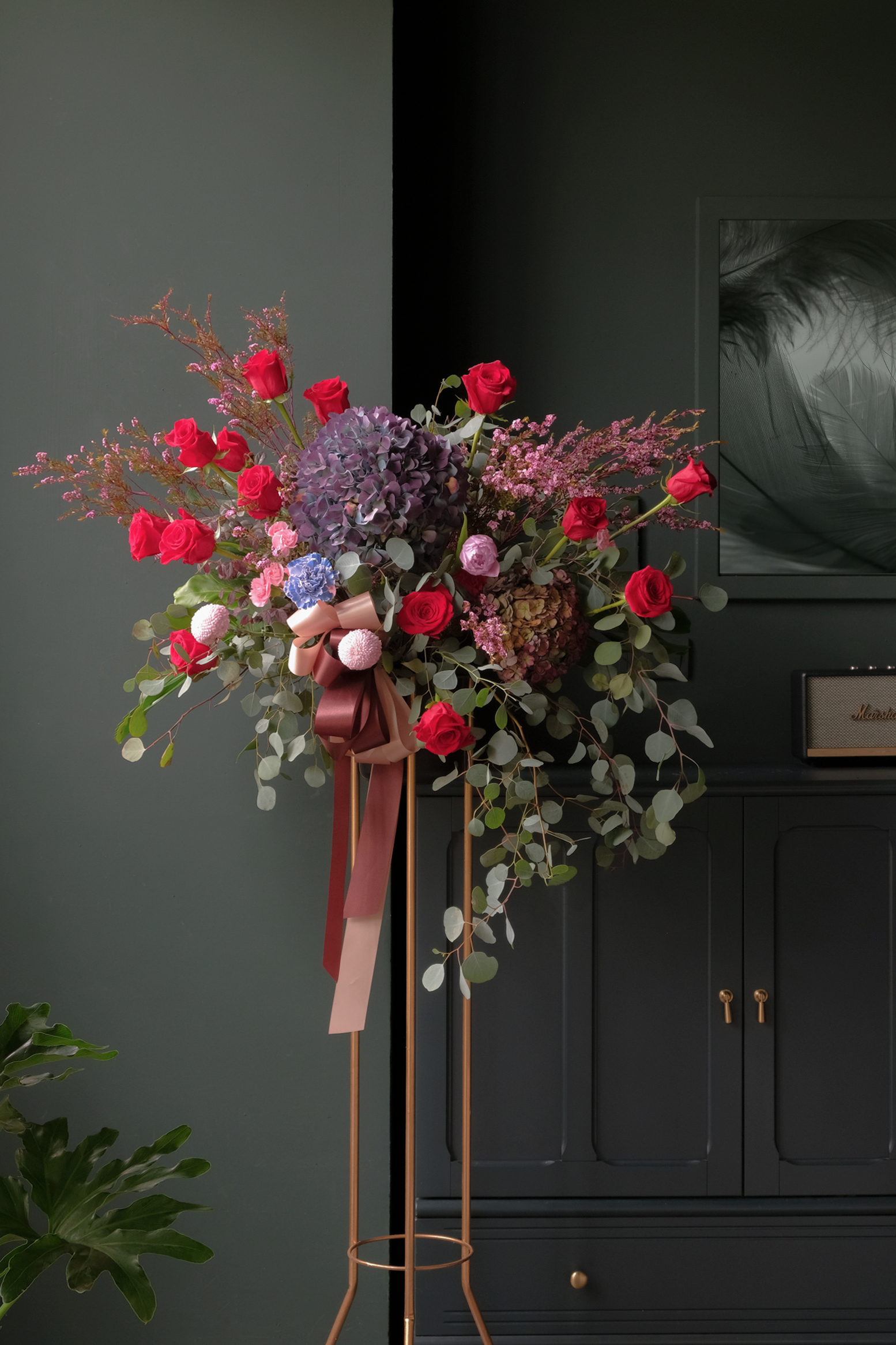 訂製專屬 藝術花柱 ‧ 客製化花禮