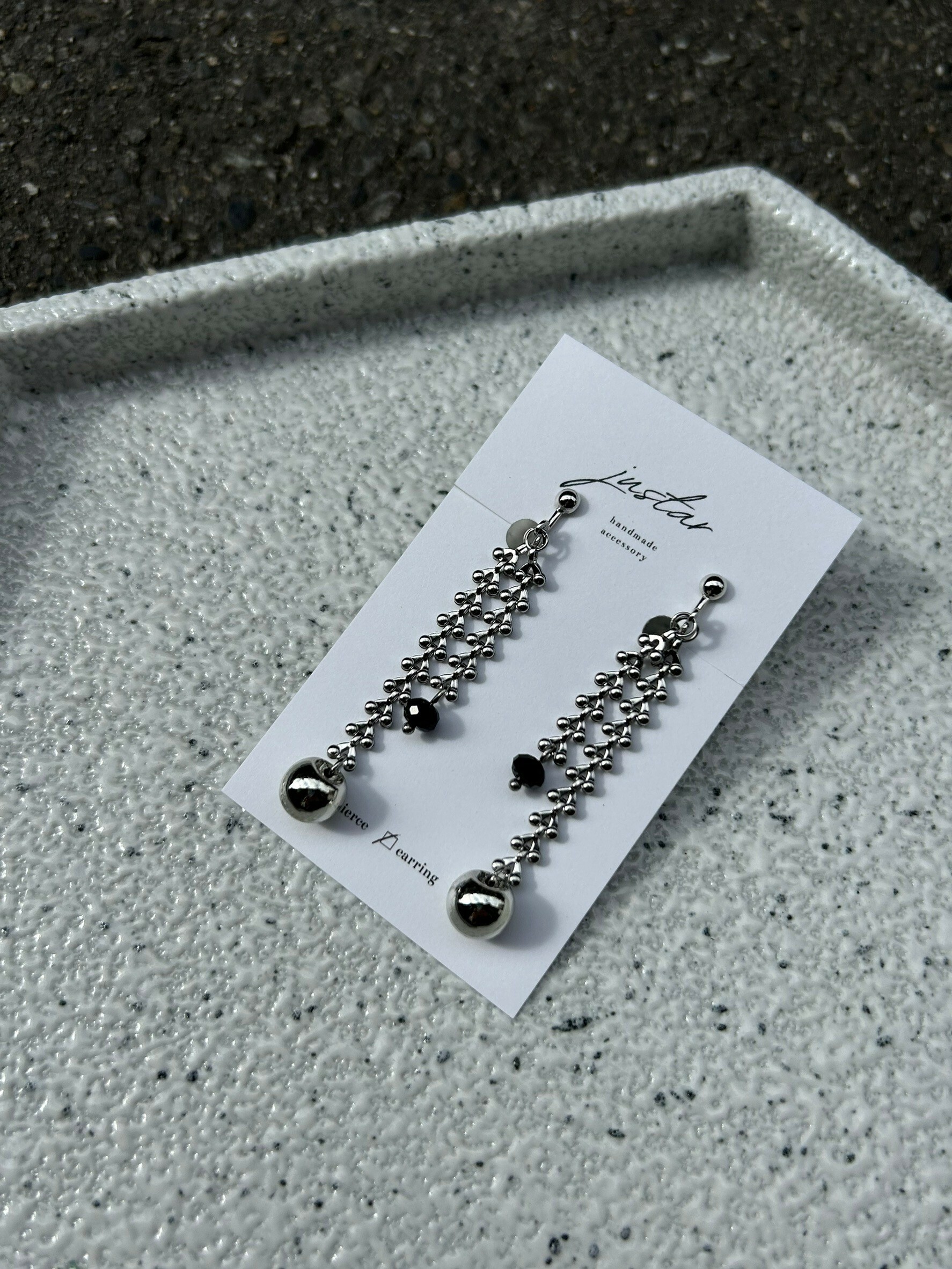 [justar] onyx chain | NO.93