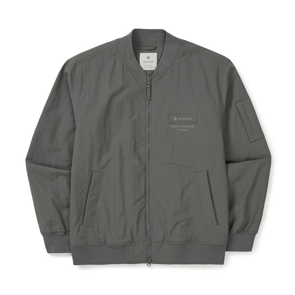 【現貨】snow peak Cample Bomber Jacket 貼布Box 飛行夾克 外套 S25SMCWB14
