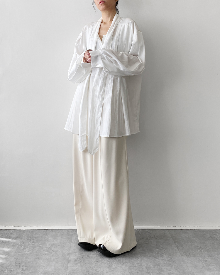 MFT-2661 壓褶絲光襯衫