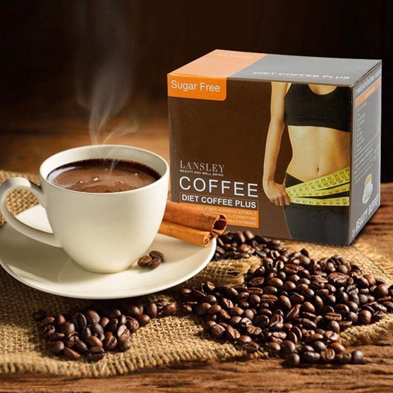 (2154)Beauty Buffet Lansley 燃脂減肥瘦身美顏咖啡(一盒10包 )