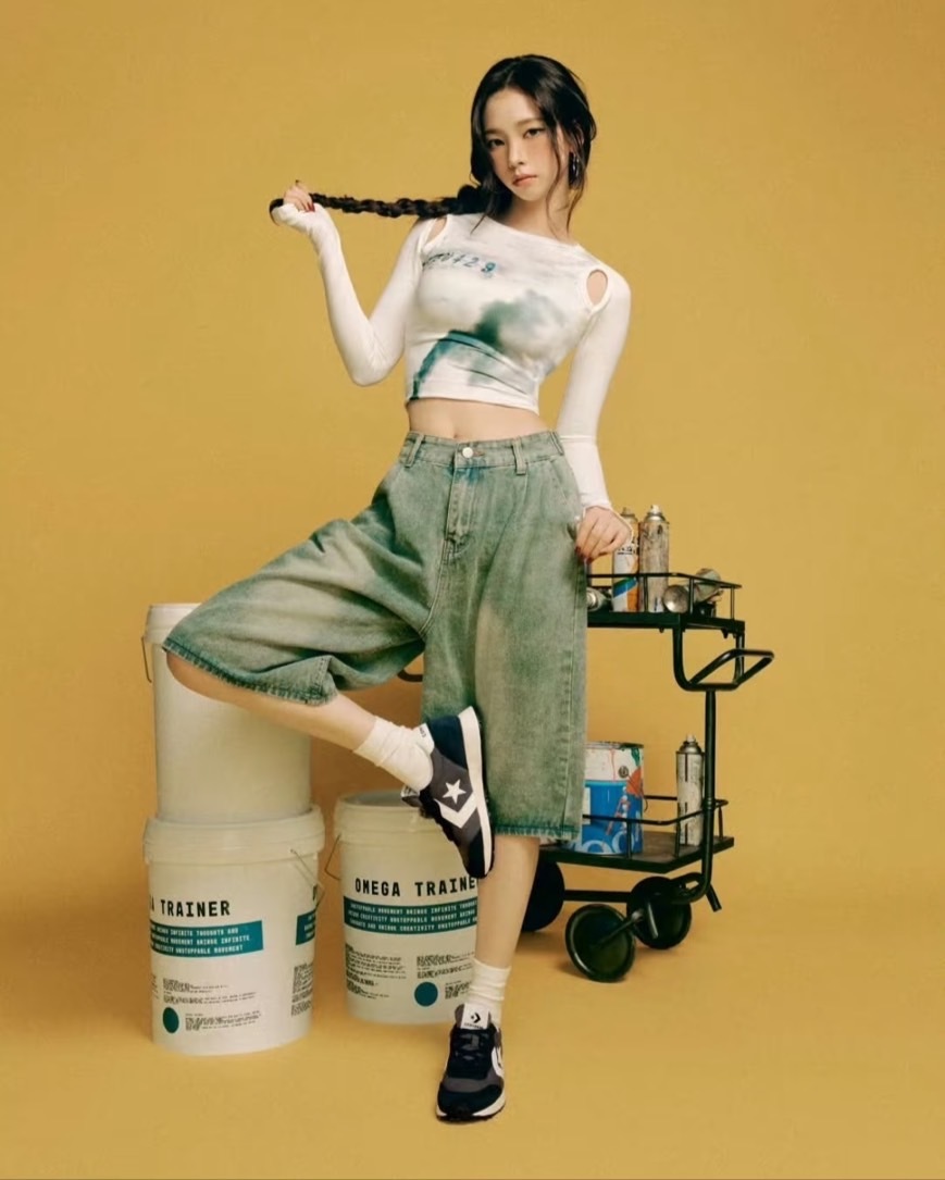 <Karina同款✨>CONVERSE OMEGA TRAIN 黑灰麂皮