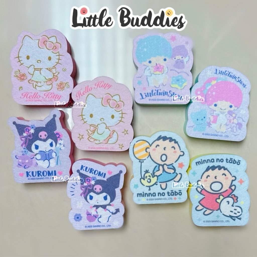 港版 Sanrio 清潔海棉 2件裝