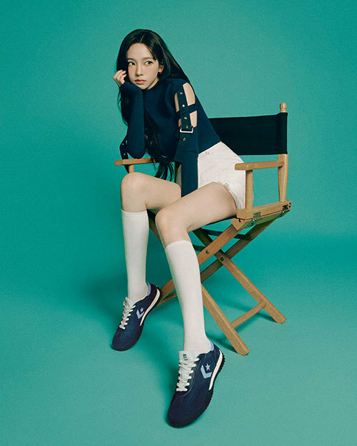 CONVERSE RUNSTAR TRAINER 海軍藍