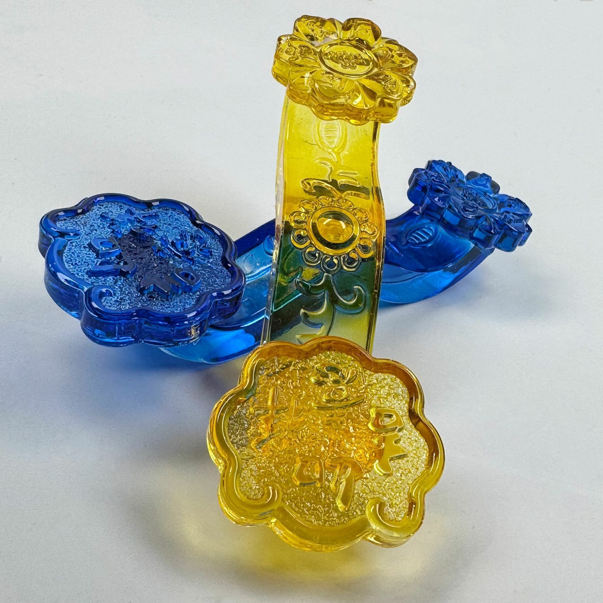 琉璃如意擺件 CC924