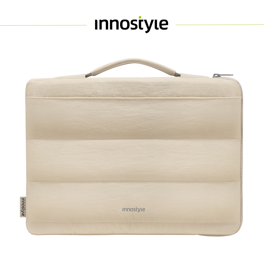 innostyle Stratus系列 16吋 筆電/平板/電腦 緩衝手提收納包/公事包 卡其