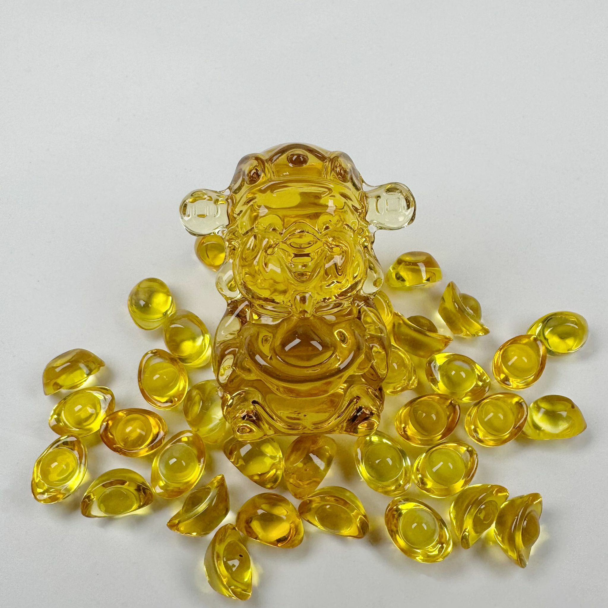 琉璃財神擺件 CC923