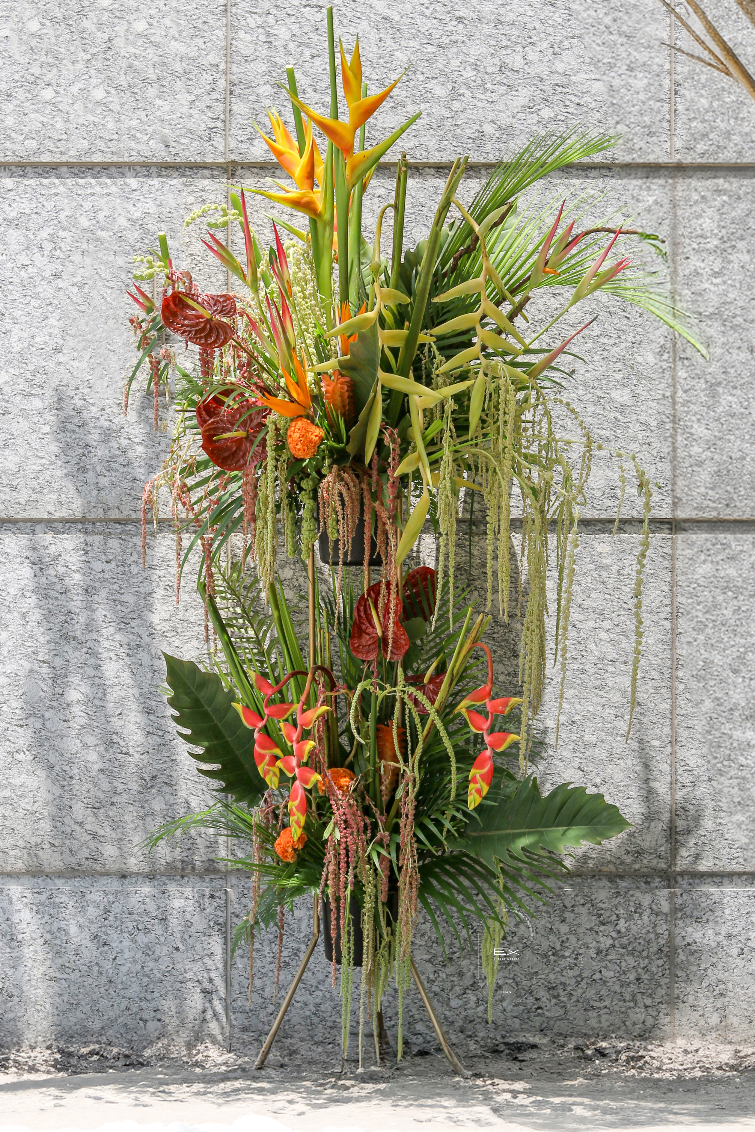 hawaii · 夏威夷｜藝術花柱 綻放夏日暖陽