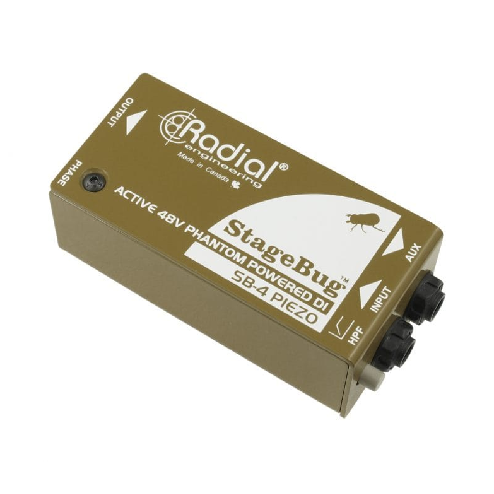 Radial Radial / SB-4 Piezo 主動式 DI (適合壓電式拾音器) 第 2 張圖片｜三峽配件 / 週邊