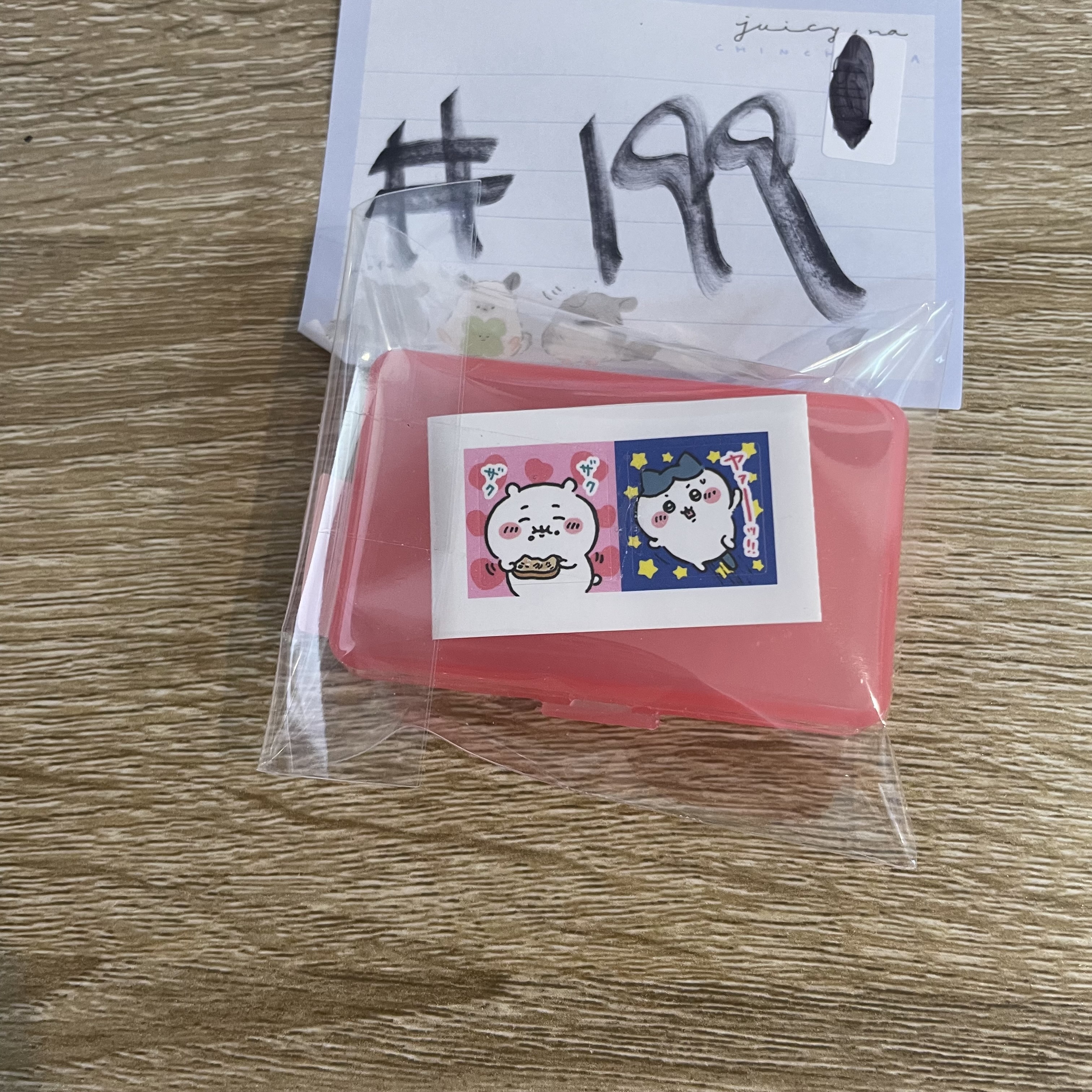 CHIIKAWA 收納盒+貼紙 SET#199