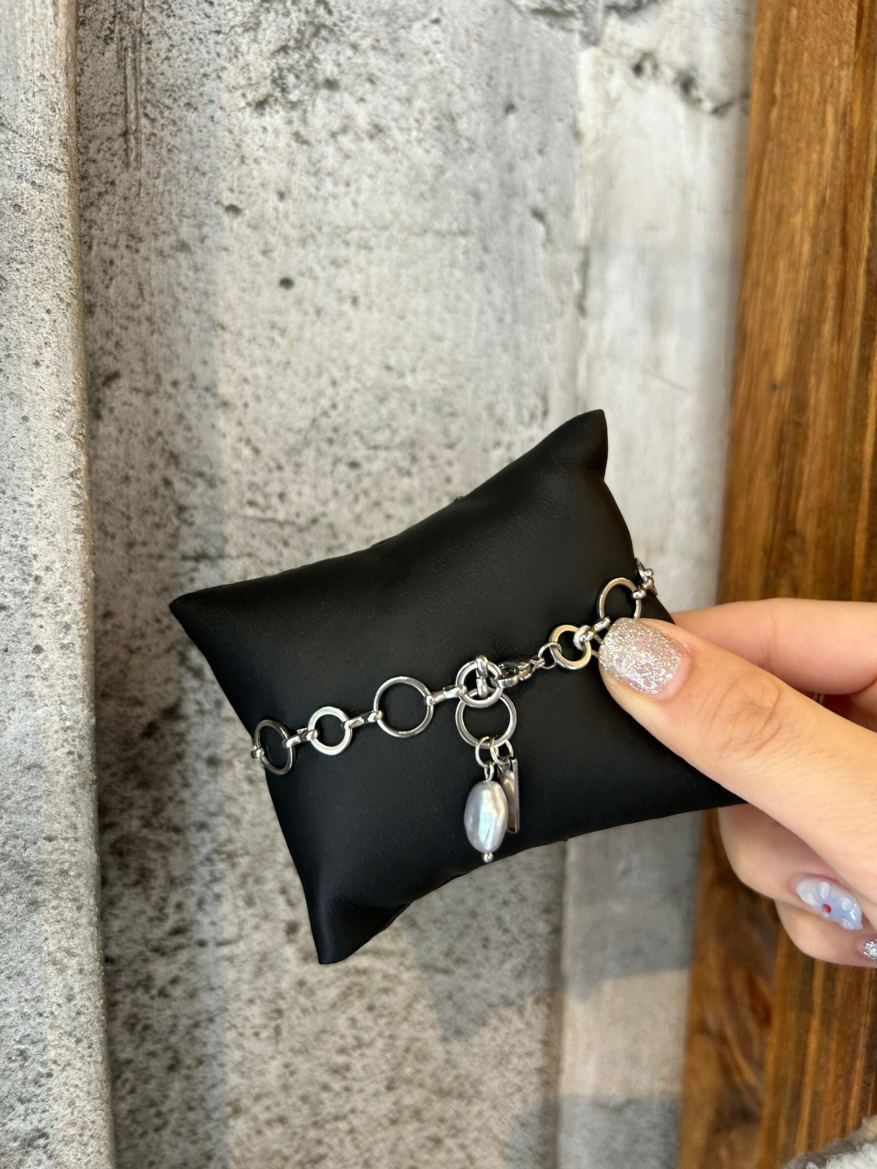 [justar] circle chain bracelet | NO.86