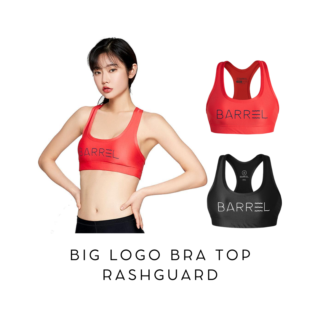▲BARREL BIG LOGO 女款 BRA-TOP 多功能泳衣