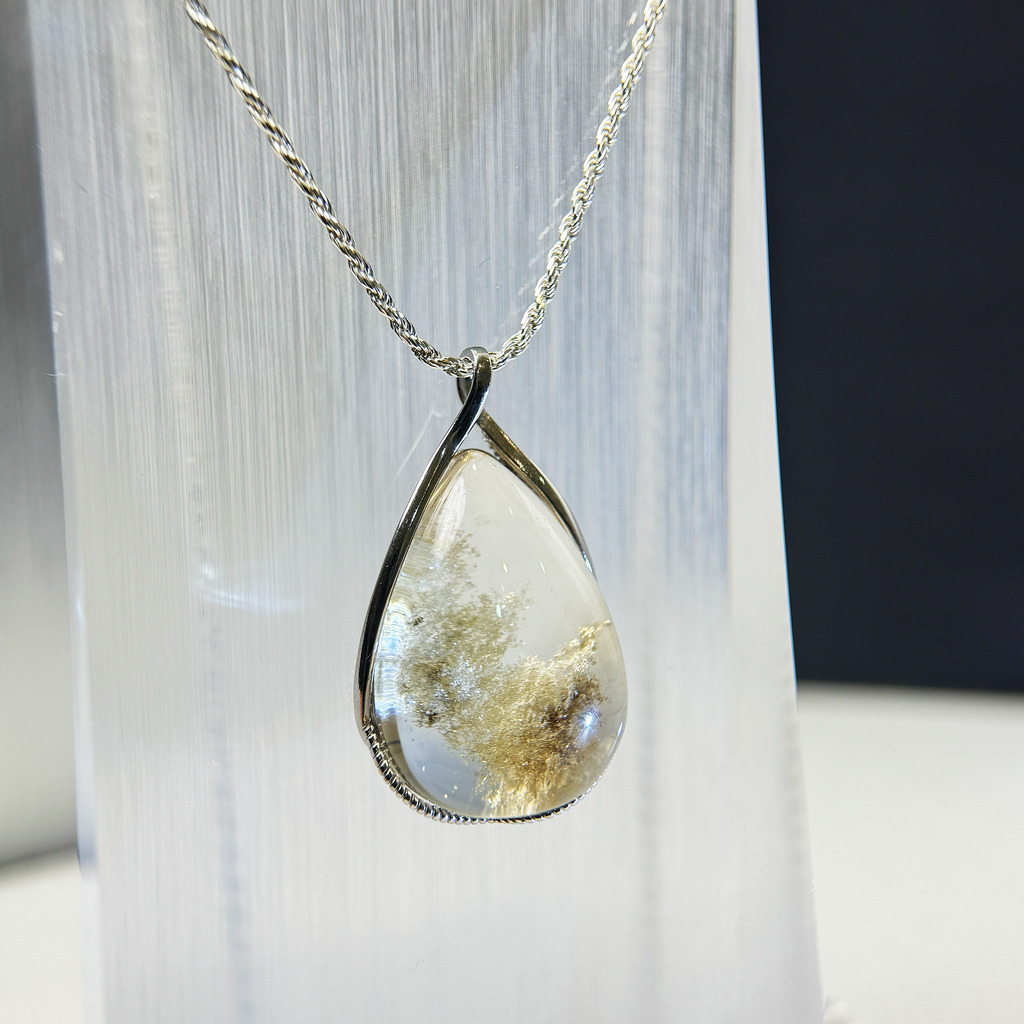 四季幽靈吊墜-灰/白 395235