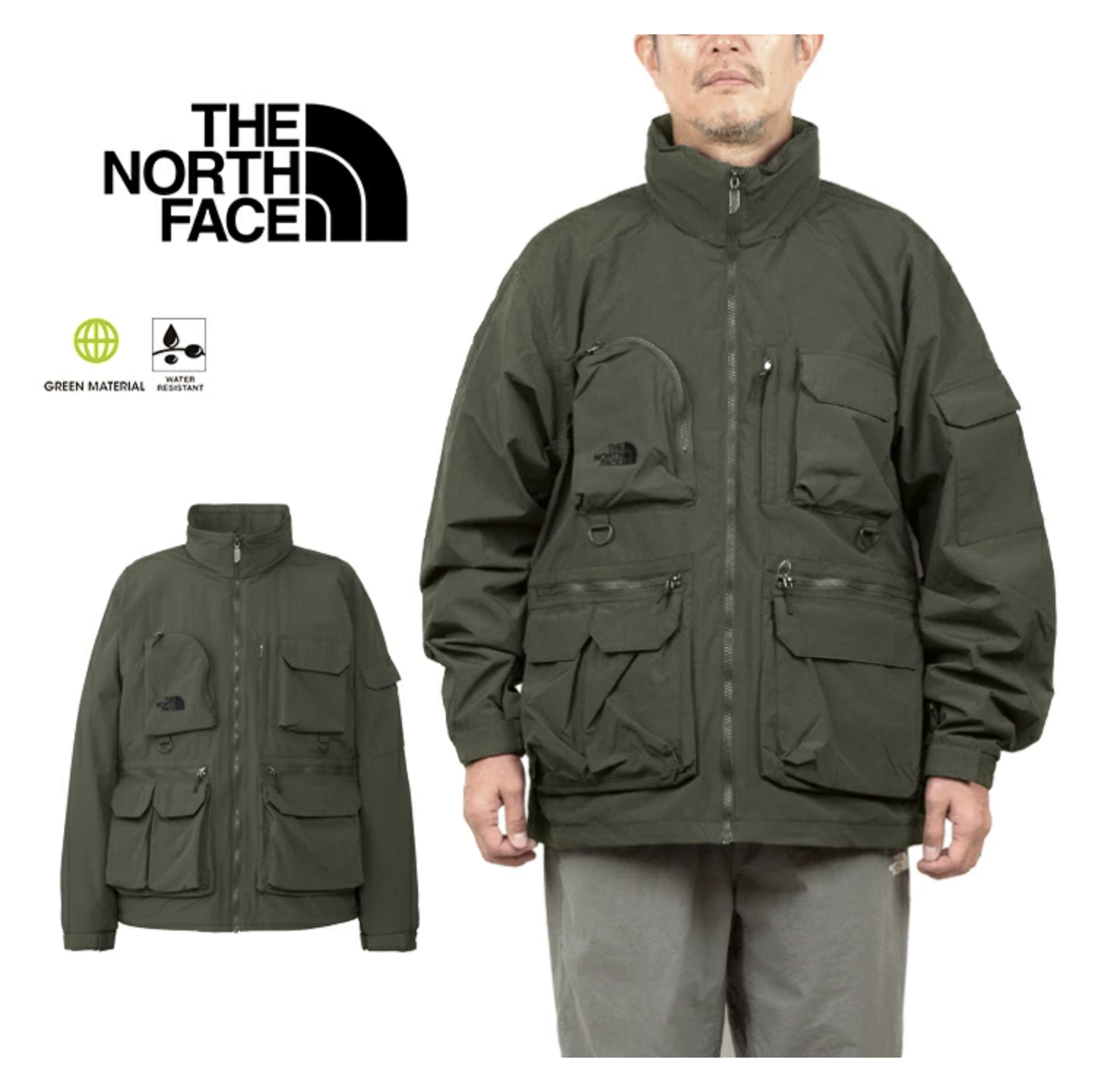 日本代購 the north face field utility jacket