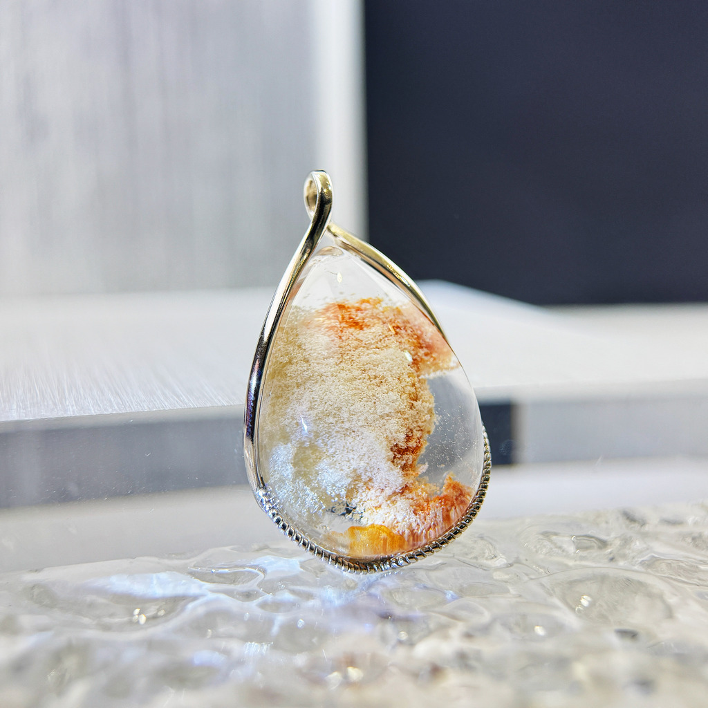 四季幽靈吊墜-粉/橘/白 399245