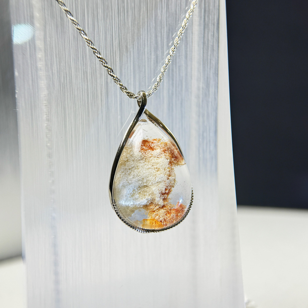 四季幽靈吊墜-粉/橘/白 399245