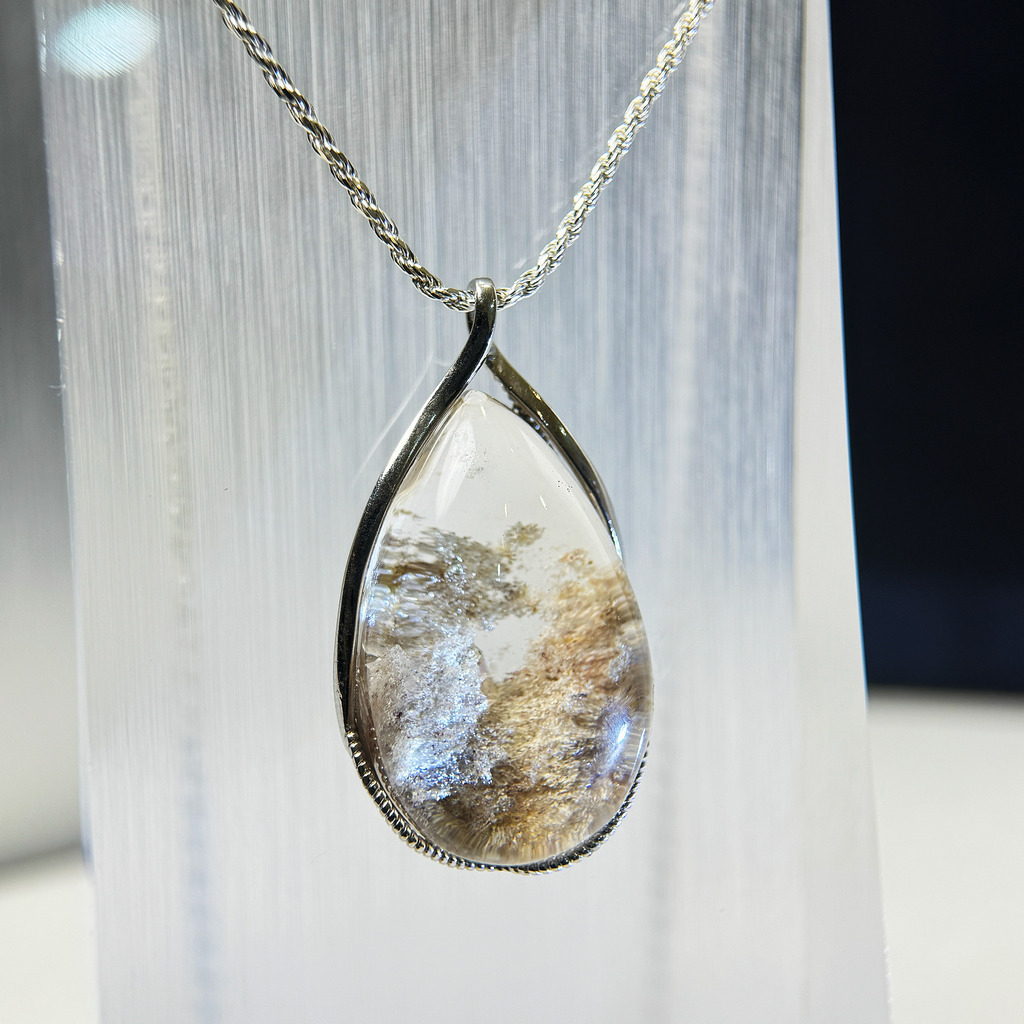 四季幽靈吊墜-灰/白 440240