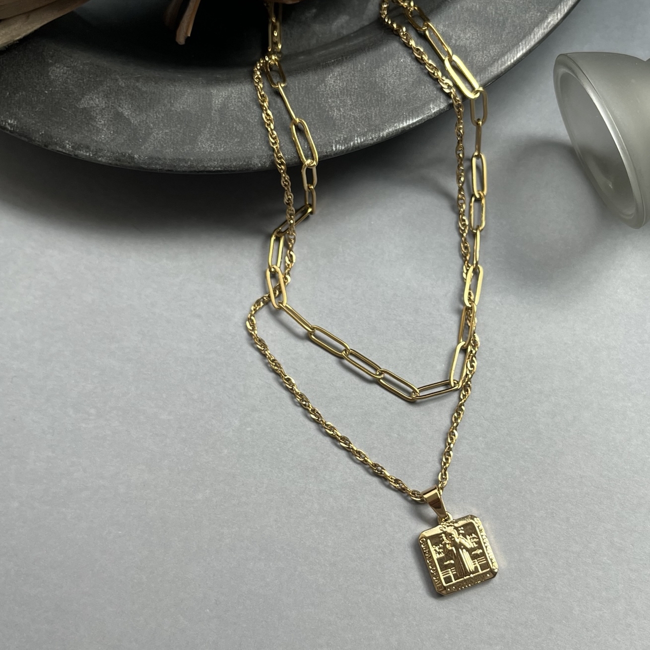 [justar] maria chain necklace | NO.84