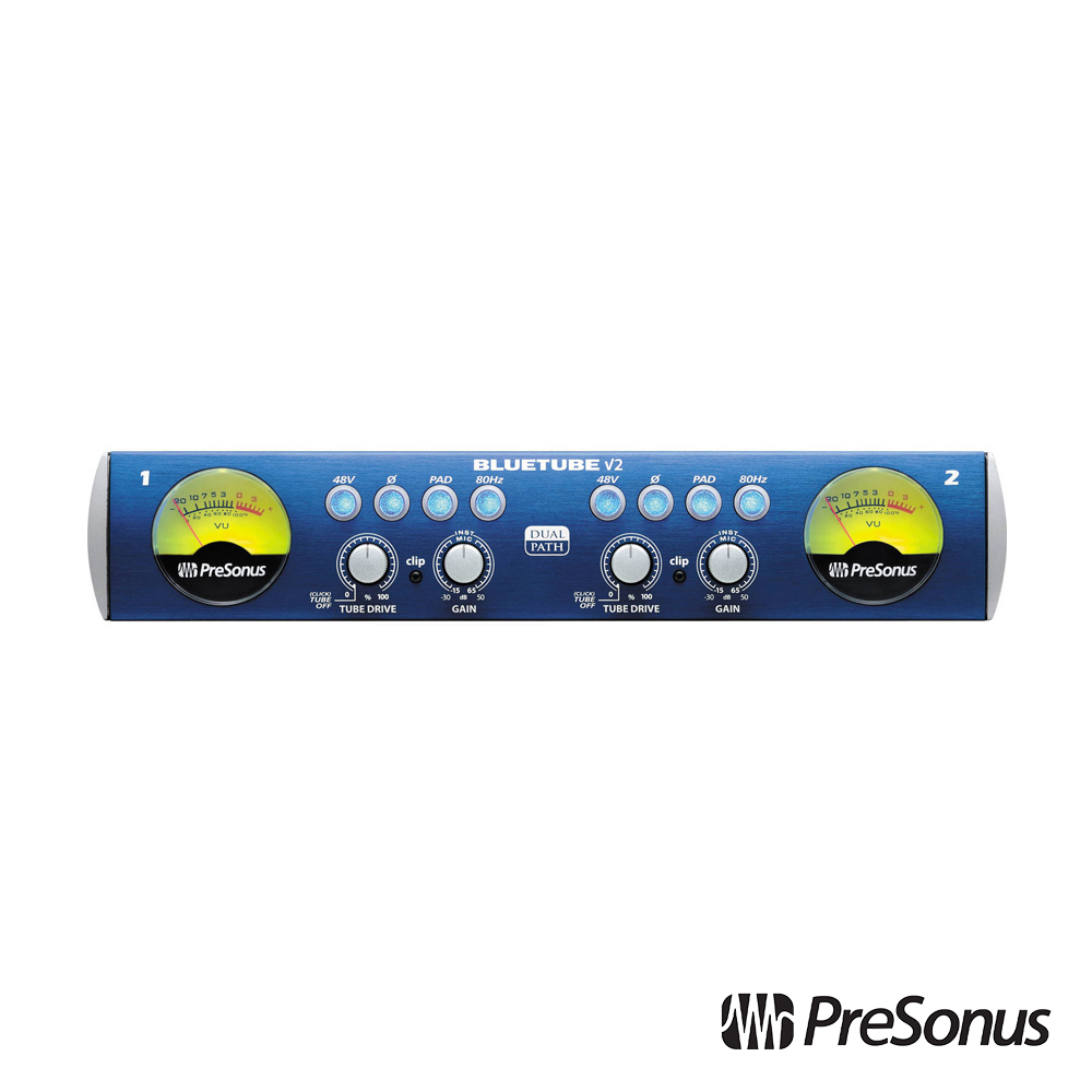 【PreSonus】BlueTube DP V2 兩軌真空管前級放大器 正成公司貨
