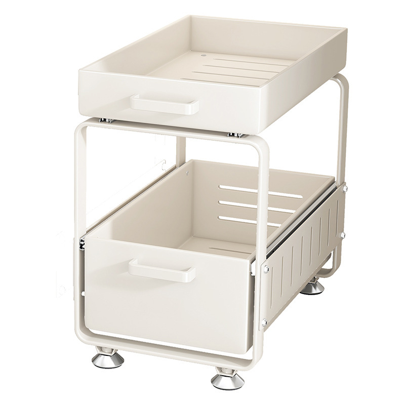 《5635》廚房分層可抽拉置物架