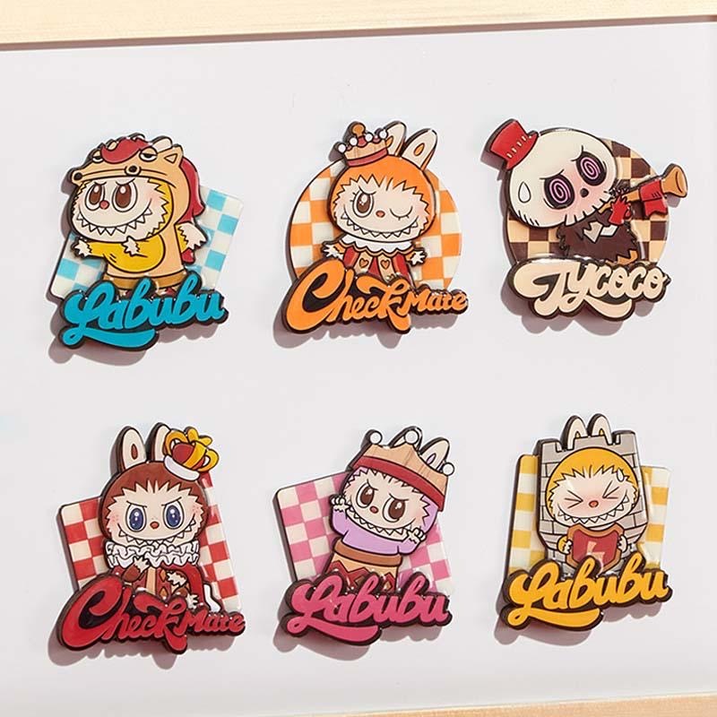 labubu 新品 盲盒雪櫃貼