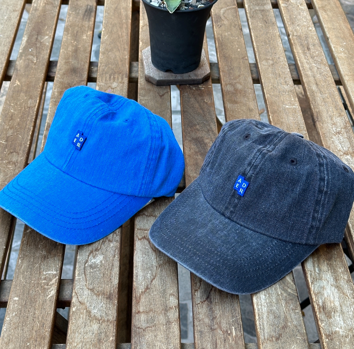 【現貨】Ader error logo 水洗 素面 棒球帽 BMSGFYHW0201