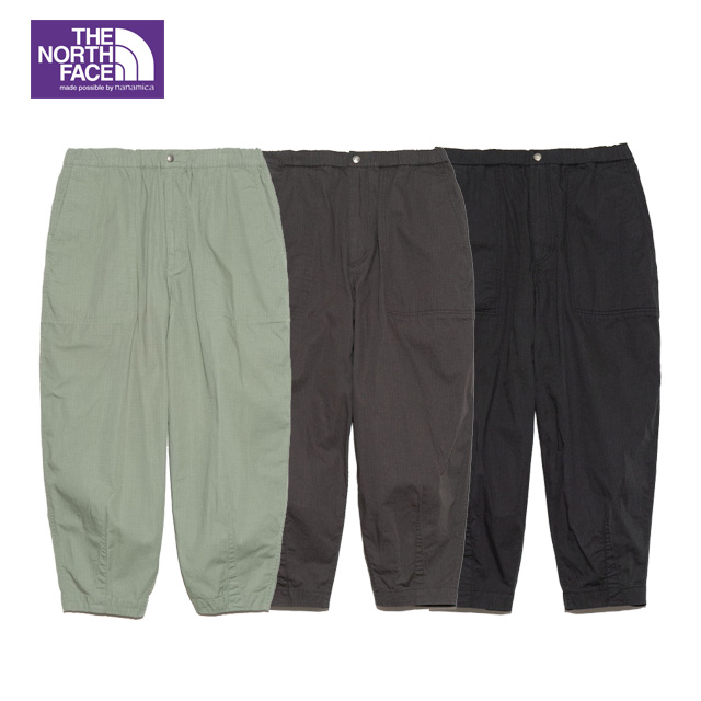 2025SS THE NORTH FACE 紫標 Ripstop Wide Cropped 寬版 工作褲 錐形 長褲 現貨 NT5355N / N25SC106