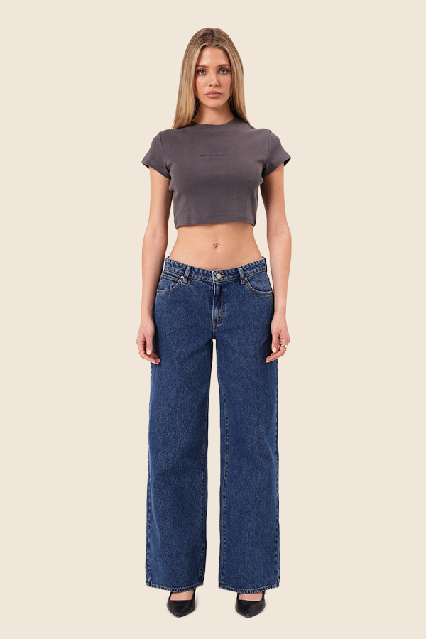 ABRAND JEANS - 99 BAGGY BELLA 低腰牛仔褲