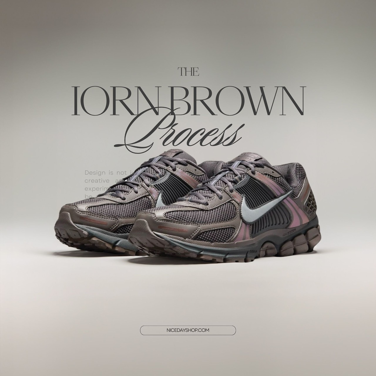 NICEDAY 現貨 Nike Zoom Vemero 5 金屬棕 男女尺寸 HF5493-201